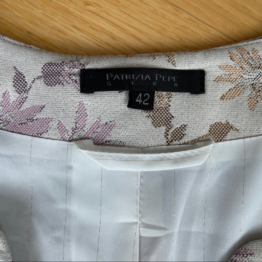 🆕 Patrizia Pepe Sera Beautiful Blazer/Jacket - Picture 8 of 8
